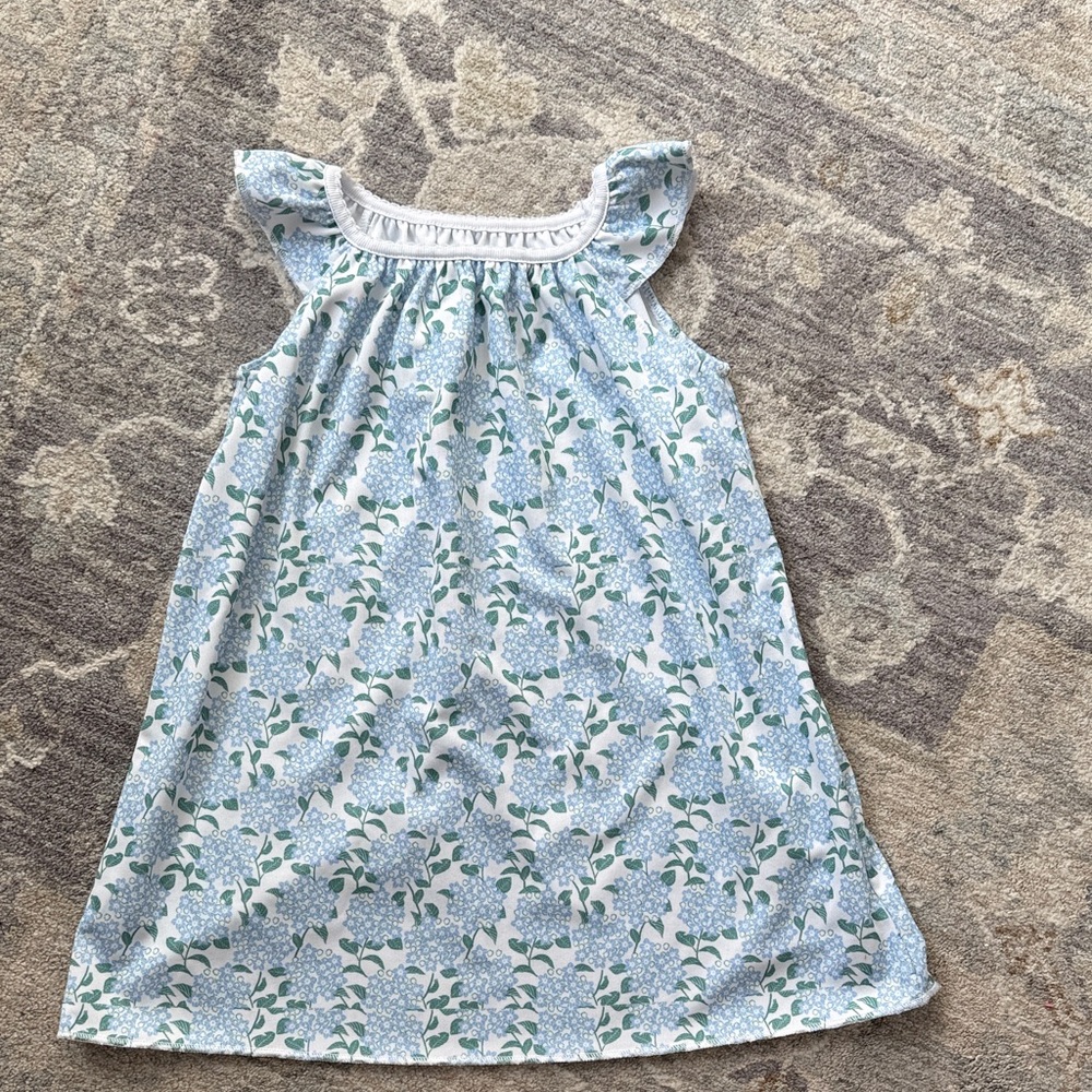 Roller Rabbit blue hydrangea dress